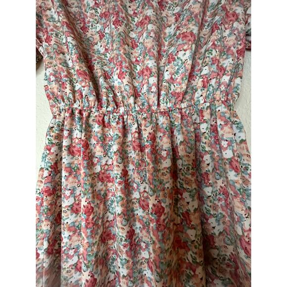 Indie & Co. Dress X-Small Amelia Floral Cottage Core Ruffle Like New Feminine - Picture 9 of 16